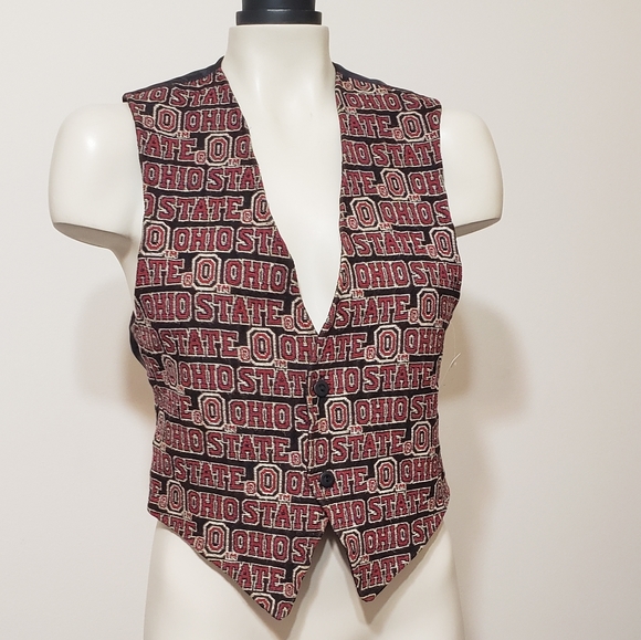 Riddle Cockrell Suits Blazers Osu Ohio State University Vest Small Poshmark